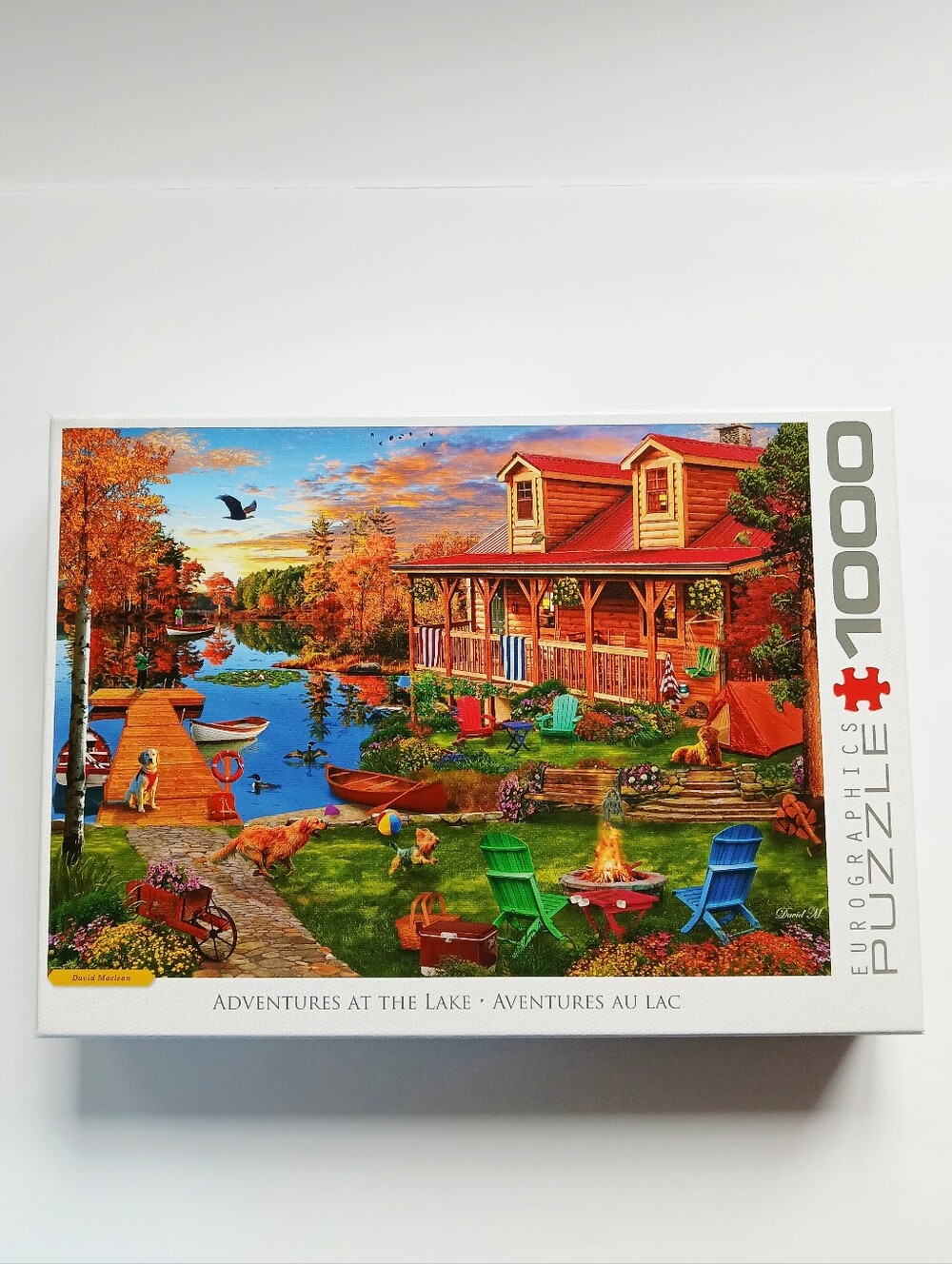 Adventures at the Lake 1000-piece puzzle by Eurographics